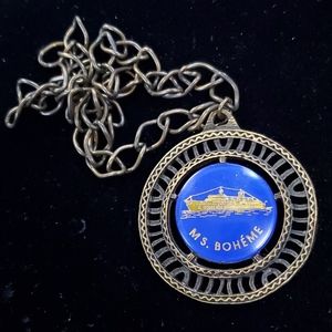 MS Bohme cruise ship ocean liner necklace SP4